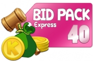 เคาะราคา ดอท คอม - Bid Pack Express 40