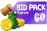 เคาะราคา ดอท คอม - Bid Pack Express 60