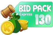 เคาะราคา ดอท คอม - Bid Pack Express 130