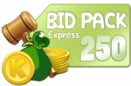เคาะราคา ดอท คอม - Bid Pack Express 250